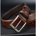 thumbnail image 5 of Mens Cowskin Belts Genuine Leather Ratchet 1 3/8" for Casual Jean, 5 of 8