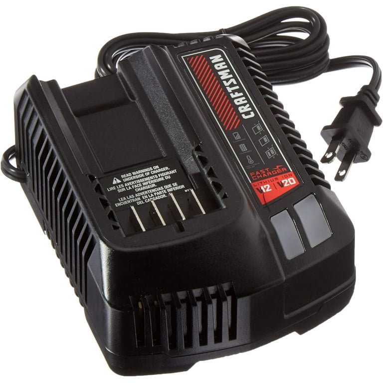 Craftsman 20V MAX OEM Battery Charger Fast Charging LED Indicator CMCB104 Walmart