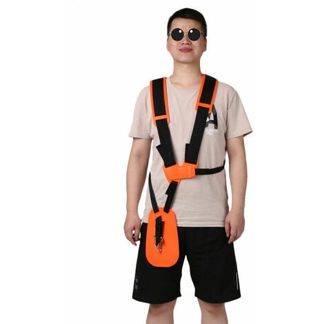 Double shoulder straps classic and practical for garden lawn mowers