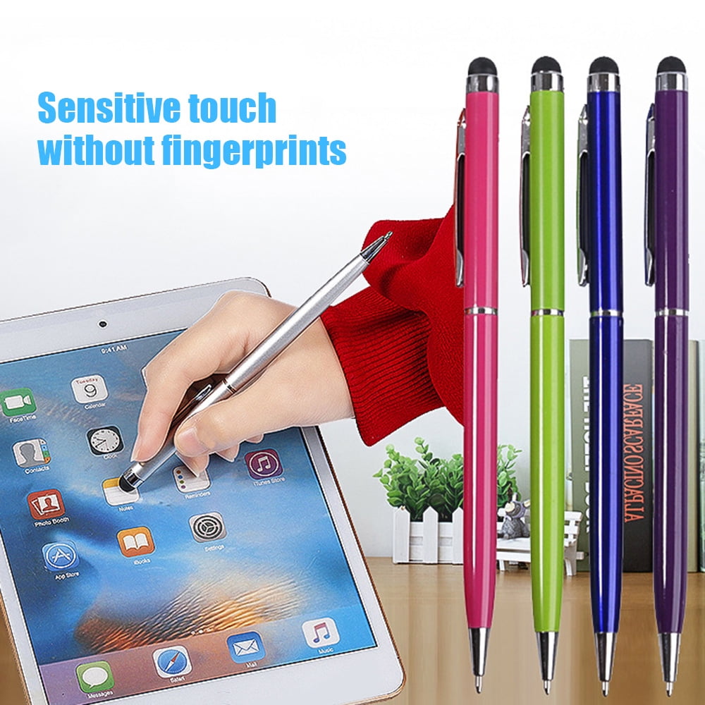 1~10X 2 in1 Touch Screen Stylus Ballpoint Pen for iPad iPhone Samsung Tablet  YN 