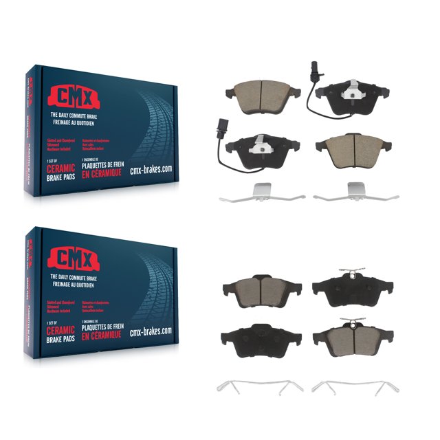 CMX Front Rear Ceramic Brake Pads Kit for Car Saab 9-3 9-3X KCX-100420