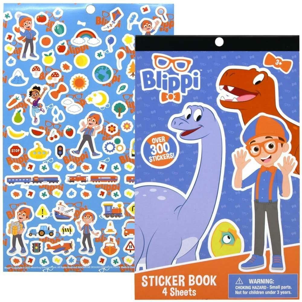Blippi Sticker Book with Over 200 Stickers