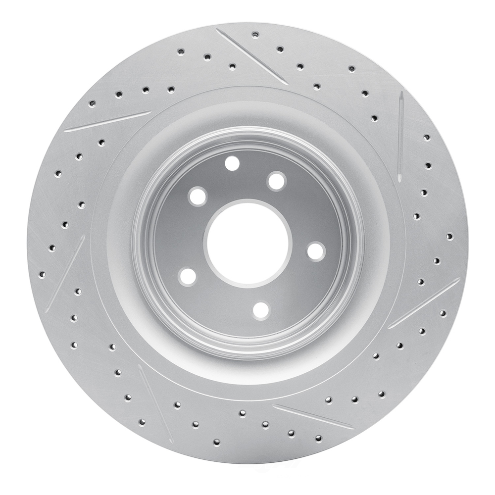 Dynamic Friction Company 830-68013L DFC Geoperformance Rotor - Drilled and Slotted
