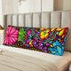 thumbnail image 2 of Balery Butterfly Garden Funda Protectora para Almohada Corporal de Algodón Hipoalergénico con Cierre(55 x 21 pulgadas), Almohadas No Incluidas, 2 of 6