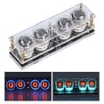 thumbnail image 4 of Colorful 4 Digits Clock, IN-12 Lightweight Durable Glow Tube Clock Practical Beautiful Unique Shape Design  For Kindergarten For Bedroom For Living Room, 4 of 8