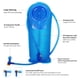 thumbnail image 4 of Mochila de hidratación Unigear de 2 litros con bolsa de agua azul, 4 of 7