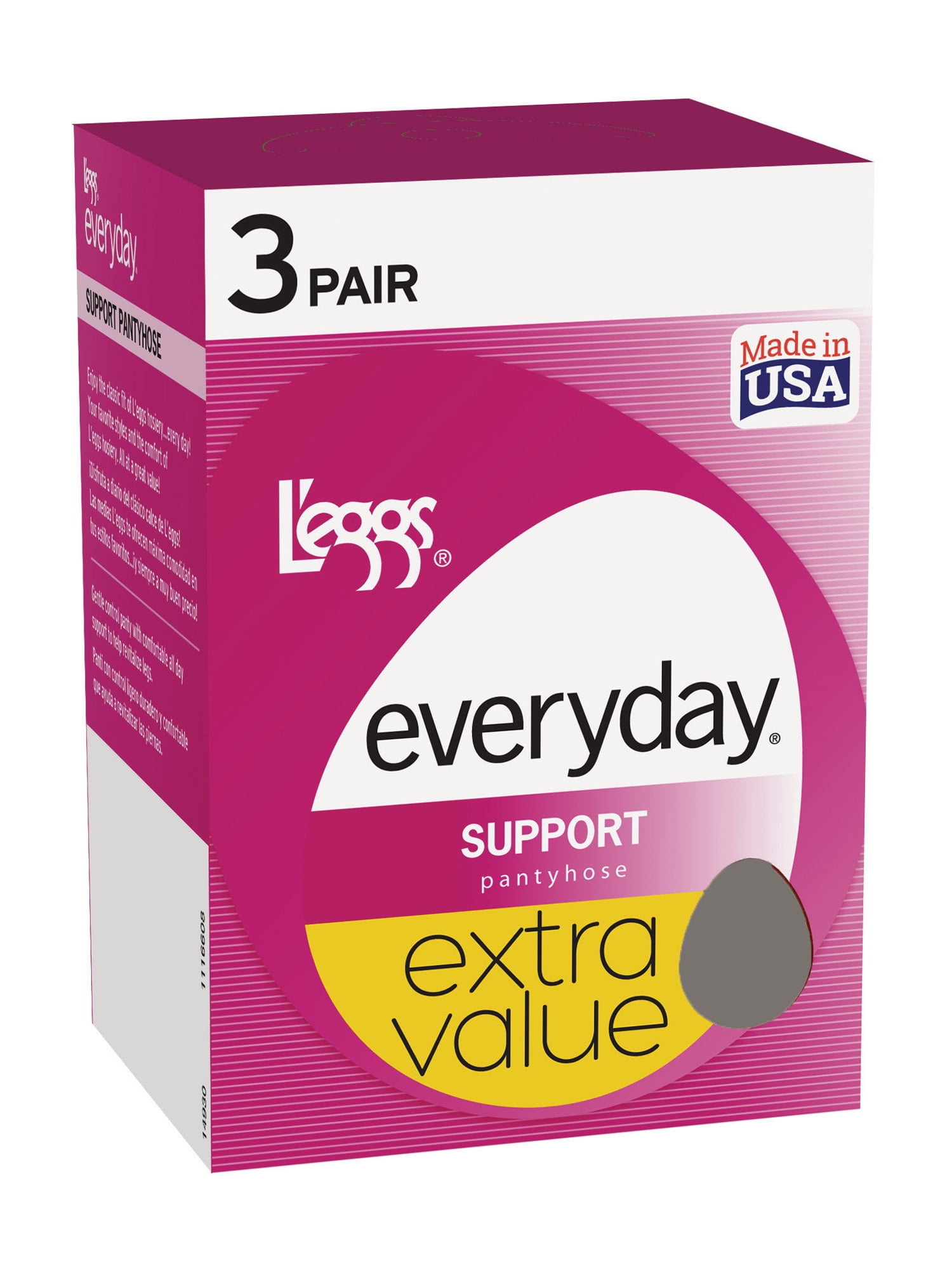 ONLINE L'eggs Everyday Control Top Pantyhose, 6 Pack