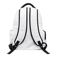 thumbnail image 3 of Kuiaobaty Study Capybara Print Backpack for Girls Boys 17 Inch School Backpack with Cup Holder Lightweight Bookbag Daypack for School, 3 of 7