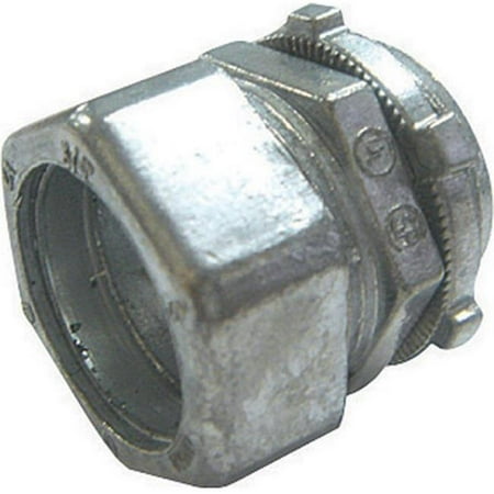 Emt Diecast Zinc Compression Connector - Sigma Electric ProConnex 1-1/4 in. Dia. Die-Cast Zinc Compression Connector For EMT 1 pk