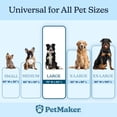 thumbnail image 2 of PETMAKER Dog Blanket - 60x70in Sherpa Blanket for Bed, Couch, or Car (Pink), 2 of 9