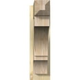 thumbnail image 2 of Ekena Millwork 6"W x 22"D x 22"H Balboa Rough Sawn Craftsman Outlooker, Douglas Fir, 2 of 4
