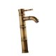 thumbnail image 1 of Kearding Retro Brass Bamboo Shape Home Bathroom Sink #3 Vessel Mixer Basin Suministros de limpieza para el hogar, 1 of 1