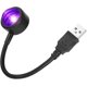 thumbnail image 1 of Luz de techo para COCHE XCF con USB miniluz romántica interior LED 4 colores, 1 of 4