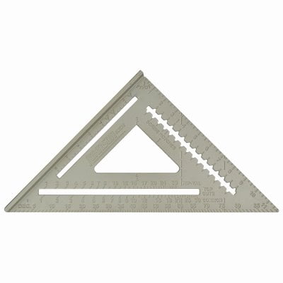 Johnny Carré Chevron en Aluminium Carré, 12 Po - RAS-120