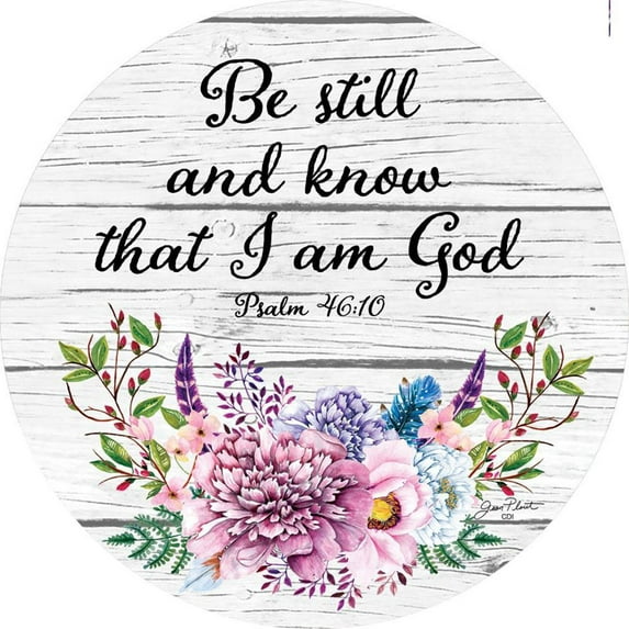 Custom Decor Sun Catcher Insert - Be Still