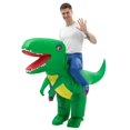 thumbnail image 1 of Disfraz inflable de dinosaurio para niños y adultos, disfraz de Mascota de Anime, para fiesta de Navidad, disfraces de Cosplay para niño y niña, 1 of 4