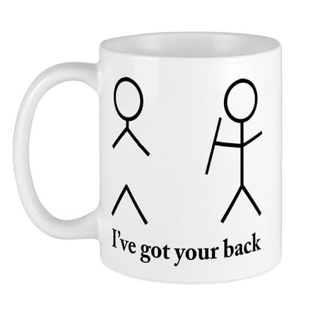 

CafePress - I Got Your Back Mug - Ceramic Coffee Tea Novelty Mug Cup 11 oz