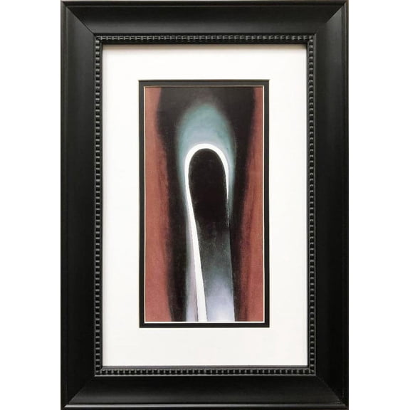 Georgia O'Keeffe "Jack-in-the-Pulpit No.VI" Art Print Custom Framed New Generic