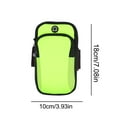 thumbnail image 2 of Running Phone Holder, Water Resistant Arm Cell Phone Holder For Men, Breathable Running Arm Bands For Cell Phone, Arm Strap For Phone For Fitness, Jogger, Runners For Men And Women, 2 of 9