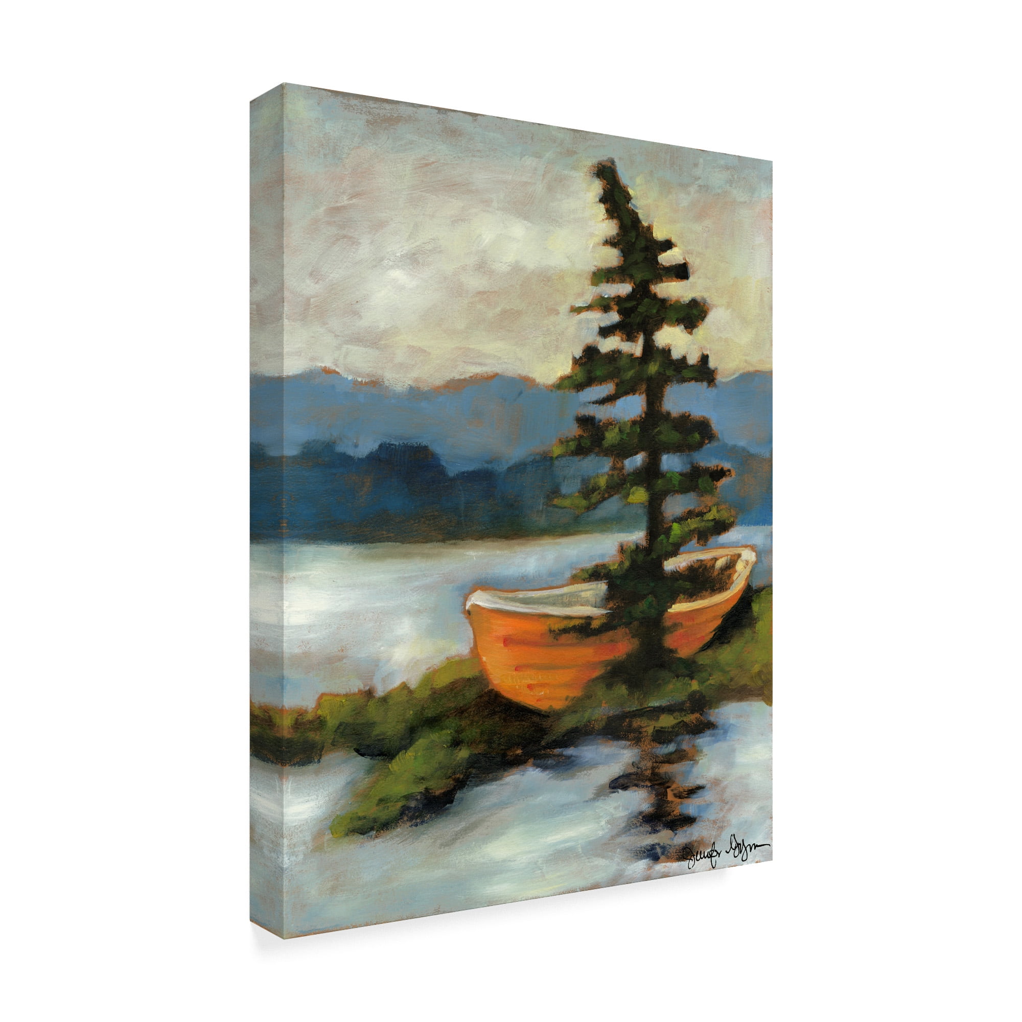 Trademark Fine Art 'Maine Escape I ' Canvas Art by Jennifer Goldberger