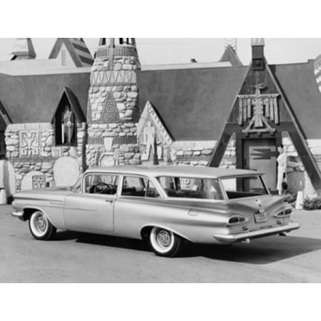 Brookwood Collection - 1959 Chevrolet Brookwood Station Wagon Stretched Canvas - (24 x 36)