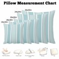 thumbnail image 5 of Throw Pillow Covers, Teal Blue Stripe Decorative Throw Pillow Covers 18x18 Inch, Modern Striped Minimalist Geometric Lines Square Linen Pillow Cases for Couch/Living Room/Sofa, 5 of 9