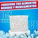 thumbnail image 4 of Gel Refrigerante Ice Brick 100ML 100 Piezas Color Transparente, 4 of 5
