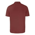 thumbnail image 3 of Men's Cutter & Buck Heather Maroon Texas A&M Aggies Big & Tall Forge Eco Stretch Recycled Polo, 3 of 3