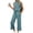 07#Light Blue1, variant on Summer Travel Lounge Sets for Women 2 Piece Mock Neck Top and Wide Leg Crop Pants Casual Vacation Matching Outfit 2026 Light Blue XL