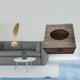 thumbnail image 2 of Escultura De Hoja De Metal Abstracta Nórdica, Adorno Para Mesa, Fiesta, Hogar, Con Caja De Pañuelos De Madera, Organizador De Pañuelos Faciales, Bandeja De Almacenamiento, Servilletero Para, 2 of 8