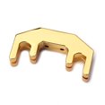 thumbnail image 2 of MasteelfCA Durable Heavy Metal Practice Mute for Violin Mute Replacement (Gold), 2 of 7
