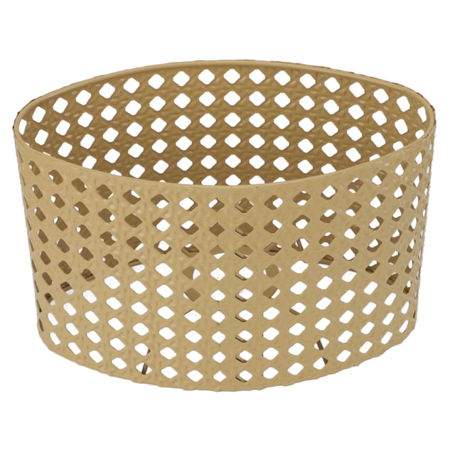 Iron Shade Decorative Small Shade Table Lamp Housing Shade Contemporary Design Modern Lamp Shade,Lamp Shade for Lights with Golden Inner Lining