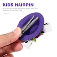 thumbnail image 3 of 12pcs Mini Hat Hair Clips Girls Hair Barrettes Party Dance Kids Hair Accessories (Random Color), 3 of 9