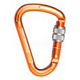 thumbnail image 1 of Wweixi Mousqueton 1/2/3 Résistant à l'Usure Technologie Avancée Grand Application Coloré Résistance aux Impacts Renforcée Pinces à Carabiner pour Extérieur Orange 1 Pce, 1 of 6