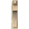 thumbnail image 2 of Ekena Millwork 6"W x 18"D x 26"H Westlake Rough Sawn Craftsman Outlooker, Douglas Fir, 2 of 4