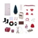 thumbnail image 3 of Accesorios navideños para casa de muñecas a escala 1:12 Manualidades navideñas para casa de muñecas Puerta de madera, 3 of 9
