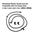 thumbnail image 4 of Kit de manguera de boquilla para limpiaparabrisas Ford Super Duty compatible con Ford Super Duty F250 F350 F450 2011 2012 2013 2014 2015 2016 BC3Z-17K605-B manguera de lavadora + boquilla de lavadora, 4 of 5