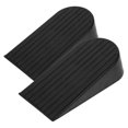 thumbnail image 1 of 2pcs Big Rubber Door Stoppers Heavy Duty Wedge Door stopper For Garage Warehouse Home Use Extra Large Door Stopper For Heavy Duty Door, 1 of 4
