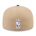 thumbnail image 4 of Men's New Era Tan/Royal Philadelphia 76ers 2024 NBA Draft 59FIFTY Fitted Hat, 4 of 6