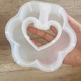 thumbnail image 3 of Heart Shaped Vase Test Tube Resin Casting Reusable Concrete Suitable For Desktop Decoration Kits for Beginners with for Resin Rings Silicone Work Mat Extra Large Silicone Covers for Food Storage, 3 of 3