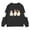 Black, variant on Futezty Boys Girls Halloween Shirts Kids Ghost Graphic Tees Raglan Long Sleeve T-Shirt 2T-7T