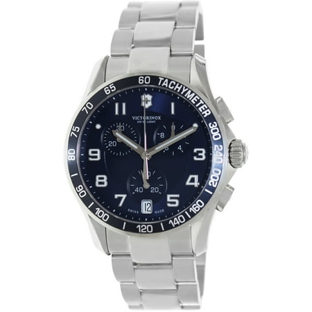 Victorinox Swiss Army Men's Classic 241497 Silver Stainless-Steel Swiss Quartz Watch