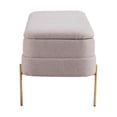 thumbnail image 3 of Banca de Almacenamiento Lebreton Gris Kessa Muebles, 3 of 5