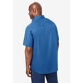 thumbnail image 2 of KingSize Men's Big & Tall Short Sleeve Wrinkle-Free Sport Shirt, 2 of 4