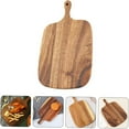thumbnail image 2 of Solid Wood Cutting Board Wood Cutting Board Wooden Chopping Meal Prep Boards Steak Serving Tray For Kitchen Small, 2 of 9