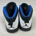 thumbnail image 3 of Ni - ke Air Jordan 10 Retro Orlando 2018 Mens 10.5 White Blue Black Shoes Basketball, 3 of 5