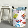 thumbnail image 6 of Gaeub Cute Transport Dirty Clothes Storage Basket, Toy Storage Bin for Storing Clothing, Diapers, Toys-Medium, 6 of 6