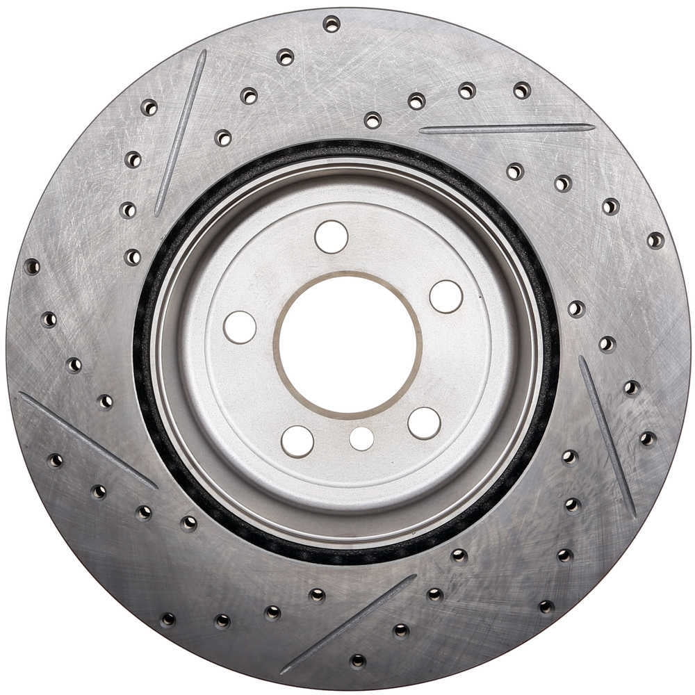 Stop Tech 127.34147L Front Left Sport Drilled & Slotted Rotor Fits select: 2013-2016 BMW 328, 2019 BMW 330I