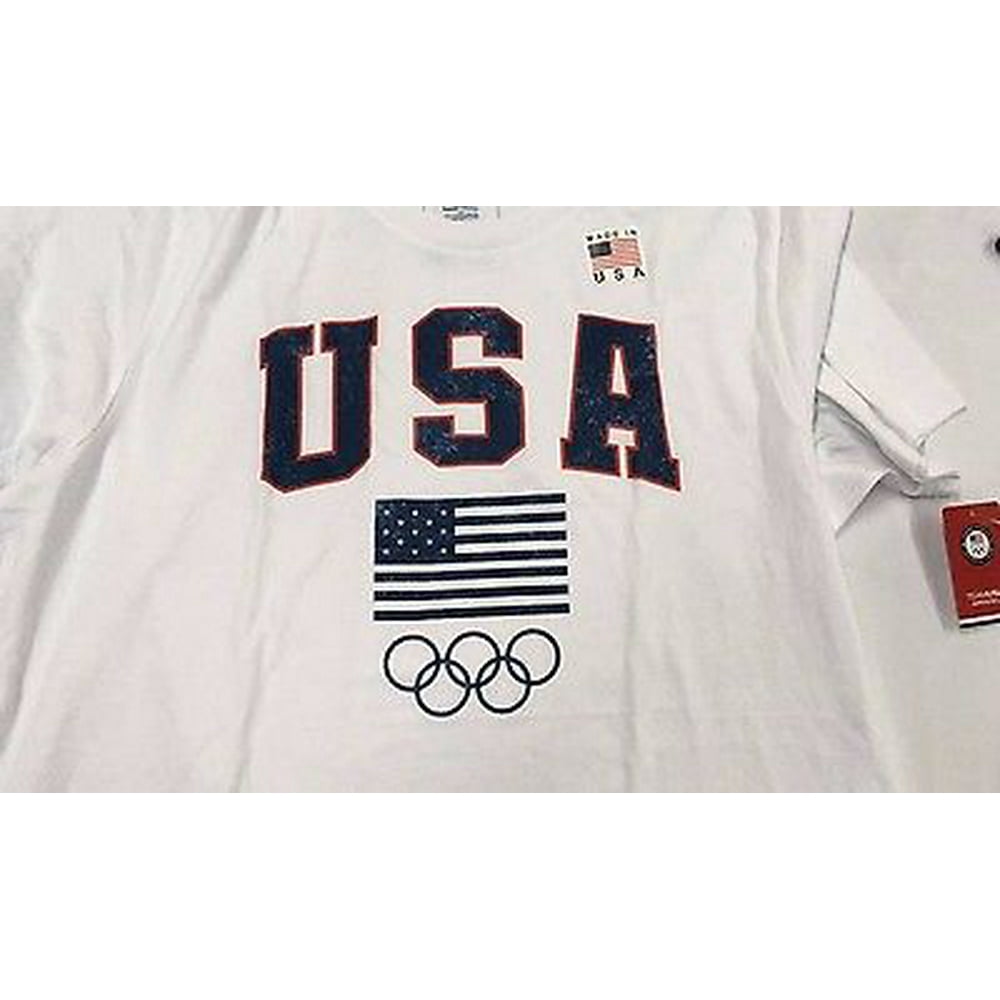 Team USA Shop Team USA Apparel Men's Olympics Crew Neck TShirt