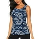 thumbnail image 1 of Fotbe Dragons Blusas Sin Mangas para Mujer – Estilo Casual, Corte Suelto, Slim-Fit, Cuello Redondo Deportivo, Tops de Verano para Gimnasio y Yoga-Medium, 1 of 7